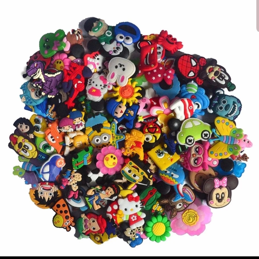 Charms for shoes/bracelets - 10 Girl